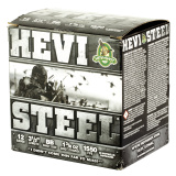 HEVI-Shot, HEVI-Steel, 12 Gauge 3.5", Max Dram, 1 3/8 oz, BB, 25Rd Box HS65088