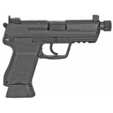 45 Compact Tactical, V1| DA/SA, Compact, 45ACP, 4.57" Threaded Barrel, Polymer Frame, Black Finish, Suppressor Sights With Tritium Front Sight, Safety, Decocker, 10Rd, 2 Magazines 81000022