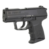P2000SK, V3, Double Action/Single Action, Semi-automatic, Polymer Frame Pistol, Sub-Compact, 9MM, 3.26" Barrel, Black, Night Sights, Rear Decocker, 10 Rounds, 3 Magazines 81000056