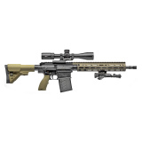 MR762A1 LRP III | 762NATO, 16.5" Barrel, Black Color, Polymer Pistol Grip, G28 Adjustable Stock, M-LOK Handguard, Vortex Viper PSTII 3-15x44 FFP MRAD, 2 Magazines, 1-20Rd, 1-10Rd, LaRue/Harris bipod, Blue Force Gear Sling and Mount 810