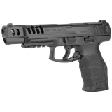 VP9 Match OR, Semi-automatic, Striker Fired, Full Size, 9MM, 5.51" Barrel, Black, Interchangeable Backstraps and Side Panels, Luminous Front Sight, Black Serrated Rear Sight, 10 Rounds, 4 Magazines 81000554