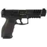 VP9L OR, Semi-automatic, Striker Fired, 9MM, 5" Barrel, Black Color, Polymer Frame, Optics Ready, Night Sights, 10Rd, 2 Magazines 81000594