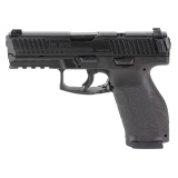 VP9A1 X Crossover 9MM, 4.09" Hammer Forged Barrel, Black, Interchangeable Backstraps and Side Panels, Tritium Front Sight, Black Serrated Rear Sights, Optics Ready, Paddle-Style Mag Release, (1)-20 Round and (1)-17 Round Mag, Striker Fired