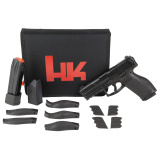 VP9A1 X Crossover 9MM, 4.09" Hammer Forged Barrel, Black, Interchangeable Backstraps and Side Panels, Tritium Front Sight, Black Serrated Rear Sights, Optics Ready, Paddle-Style Mag Release, (1)-20 Round and (1)-17 Round Mag, Striker Fired