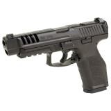 VP9A1 L, Semi-automatic, Striker Fired, Polymer Frame Pistol, Full Size, 9MM, 5" Barrel, Matte Finish, Black, Interchangeable Grips, Tritium Front Sight with Blacked Out Serrated Rear Sight, Trigger Safety, 10 Rounds, 2 Magazines, Includes (6)-Grip Panel