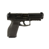 VP9A1 F, Semi-automatic, Striker Fired, Full Size Pistol, 9MM, 4.5" Barrel, Matte Finish, Black, Optics Ready, Tritium Front Sight, Black Serrated Rear Sight, 2 Magazines, 10 Rounds, California Compliant 81001497