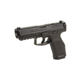 VP9A1 F, Semi-automatic, Striker Fired, Full Size Pistol, 9MM, 4.5" Barrel, Matte Finish, Black, Optics Ready, Tritium Front Sight, Black Serrated Rear Sight, 2 Magazines, 10 Rounds, California Compliant 81001497