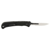 Expel, Folding Knife, 416 Stainless Steel, Plain Edge, 2.5" Blade, Black G-10 Handle, Silver Blade, Includes (3) #60 and (2) #70 Blades 35836