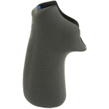 Ruger LCR No Finger Groove Rubber Tamer Cushion Grip Black