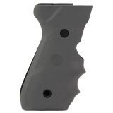 OverMolded, Rubber Grip Panels, Finger Grooves, Slate Gray, Fits Beretta 92FS & 96 92002