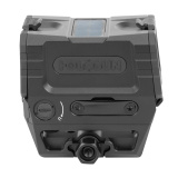 AEMS EVO, Gold Dot, Enclosed Rifle Sight, 2MOA and 65 MOA Dot, 1X Magnification, Anodized Finish, Black AEMS-EVO-GD