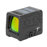 AEMS Macro, Red Dot, Enclosed Pistol Sight, 2 MOA Dot and 32 MOA Circle, Anodized Finish, Black, Includes RMSc-AEMS MICRO Adapter Plate AEMS-MICRO-RD