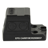 EPS Carry, Reflex Sight, 2 MOA Red Dot, Aluminum Housing, Matte Finish, Black, Solar with Internal Battery EPS-CARRY-RD-2