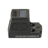 EPS, Gold Dot, Enclosed Pistol Sight, 2 MOA Dot with 32 MOA Circle, Anodized Finish, Black, Includes RMR-to-K Adapter Plate EPS-GD-MRS