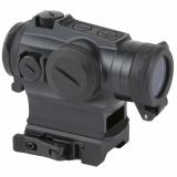 Micro Red Dot, 2MOA Green Dot with 65MOA Circle or 2 MOA Dot, QR Mount  ARD  Flip Caps, Side Battery, Black Finish HE515GM-GR