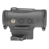 530C, Green Reticle, Black Finish, 2MOA Dot with 65MOA Circle, Quick Disconnect Mount, Fits 1913 Picatinny Rail, Titanium Housing, Three Different Reticles, Solar Failsafe, Shake Awake HE530C-GR