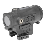 530C, Green Reticle, Black Finish, 2MOA Dot with 65MOA Circle, Quick Disconnect Mount, Fits 1913 Picatinny Rail, Titanium Housing, Three Different Reticles, Solar Failsafe, Shake Awake HE530C-GR