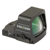 507COMP, Green Dot, Open Pistol Sight, 2 MOA Dot, 1X Magnification, Anodized Finish, Black HS507COMP-GD