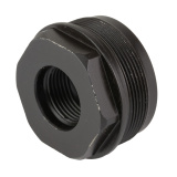Direct Thread Adapter, M13.5X1 LH Threads, Fits HUXWRX RAD 9/RAD 45, Matte Finish, Black 1982
