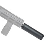 Flow 9K PCC, Suppressor, 9MM, 5.33" Length, 1.47" Diameter, Stainless Steel Construction, 8.5oz, Cerakote Finish, Black, Includes 1/2x28 Direct-Thread Adapter 3699