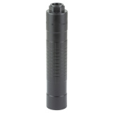 IWI 22 Suppressor | Rated 22LR Up to 5.7x28, 1/2-28 Threaded, 6oz, 1.2" Diameter, 6" Long, Reduced Back-Pressure Design, Ti & AL Construction, Black Cerakote, IWS22