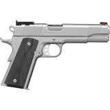 Stainless Target II, Semi-automatic, 1911, Full Size, 9MM, 5" Barrel, Matte Finish, Silver, Laminate Grips, Adjustable Sights, 9 Rounds 3200108CA