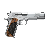 Next Gen 1911, Semi-automatic, Metal Frame Pistol, Full Size, 9MM, 5" Barrel, Matte Finish, Stainless Steel, Black Walnut with G-10 Inlays, Red Dot Front Sight, Ambidextrous Safety, 9 Rounds, 2 Magazines, Includes RMR Optic Mounting Plate 3200401