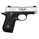Micro 9, Black Diamond, Semi-automatic, 9MM, 3.15" Barrel, Polished Stainless Slide, Matte Finish, Black Frame, Night Sights, 7 Rounds 3300239