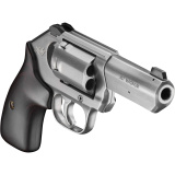 K6S Stainless, Double Action, Revolver, Small Frame, 357 Magnum, 3" Barrel, Stainless Steel Match Grade Barrel, Stainless Steel, Brushed Finish, Silver, Rubber Grips, White Dot Sights, Non-Manual Safety, 6 Rounds, California Compliant 3400011CA