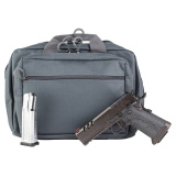 2K11 PRO Royal, Semi-automatic, 1911, Full Size Pistol, 9MM, 4.25" Bull Barrel, PVD Finish, Bronze, Black DLC Barrel, MJD Composite Grips, Fixed Rear Sight, Fiber Optic Front Sight, Optics Ready, RMR Footprint, Ambidextrous Thumb Safety, 19 Rounds, 2 Mag