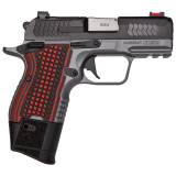 SDS9, Semi-automatic Pistol, Single Action, Compact, 9MM, 3.18" Barrel, Matte Finish, Black Slide with Gray Frame, Optics Ready, Ambidextrous Manual Safety, 2 Magazines, 1-(15) Round, 1-(13) Round 3600003