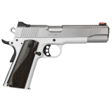 STAINLESS LW ARCTIC, 1911, Semi-automatic, Full Size, 9MM, 5" Barrel, Matte Finish, Silver, Laminate Grips, Fiber Optic, 9 Rounds 3700594