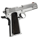 STAINLESS LW ARCTIC, 1911, Semi-automatic, Full Size, 9MM, 5" Barrel, Matte Finish, Silver, Laminate Grips, Fiber Optic, 9 Rounds 3700594