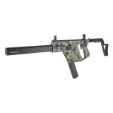 Vector CRB Gen III, Semi-automatic Rifle, 10MM, 16" Threaded Barrel, 9/16X24 Thread Pitch, Cerakote Finish, Ironwood Delta Camo, Adjustable Folding Stock, Low-Profile Flip-Up Sights, 33 Rounds, 1 Magazine KV10-3CRD00