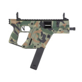 Vector SDP Gen III, Semi-automatic Pistol, 10MM, 5.5" Threaded Barrel, 9/16X24 Thread Pitch, Cerakote Finish, Ironwood Delta Camo, Low-Profile Flip-Up Sights, 33 Rounds, 1 Magazine KV10-3PRD00