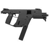 Vector G2 SDP-E, Semi-automatic, Pistol, 10MM, 6.5" Threaded Barrel, Black, KRISS Recoil Mitigation System, Folding Sights, Thread Protector, Mini Handguard, 15Rd, 1 Magazine KV10-PBL30