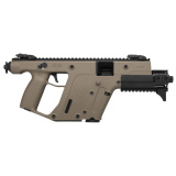 Vector G2 SDP-E, Semi-automatic, Pistol, 10MM, 6.5" Threaded Barrel, Flat Dark Earth, KRISS Recoil Mitigation System, Folding Sights, Thread Protector, Mini Handguard, 15Rd, 1 Magazine KV10-PFD30