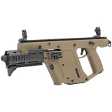 Vector G2 SDP-E, Semi-automatic, Pistol, 10MM, 6.5" Threaded Barrel, Flat Dark Earth, KRISS Recoil Mitigation System, Folding Sights, Thread Protector, Mini Handguard, 15Rd, 1 Magazine KV10-PFD30