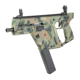 Vector SDP Gen III, Semi-automatic Pistol, 45ACP, 5.5" Threaded Barrel, .578X28 Thread Pitch, Cerakote Finish, Ironwood Delta Camo, Low-Profile Flip-Up Sights, 30 Rounds, 1 Magazine KV45-3PRD00