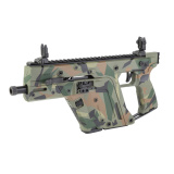 Vector SDP Gen III, Semi-automatic Pistol, 45ACP, 5.5" Threaded Barrel, .578X28 Thread Pitch, Cerakote Finish, Ironwood Delta Camo, Low-Profile Flip-Up Sights, 10 Rounds, 1 Magazine KV45-3PRD01