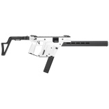 VECTOR CRB, Gen III, Semi-automatic Rifle, 9MM, 16" Threaded Barrel, 1/2X28 Thread Pitch, Matte Finish, Alpine, Low-Profile Flip-Up Sights, 3-Position Adjustable Folding Stock, 1 Magazine, 40 Rounds KV90-3CAP00