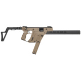 VECTOR CRB, Gen III, Semi-automatic Rifle, 9MM, 16" Threaded Barrel, 1/2X28 Thread Pitch, Matte Finish, Flat Dark Earth, Low-Profile Flip-Up Sights, 3-Position Adjustable Folding Stock, 1 Magazine, 40 Rounds KV90-3CFD00