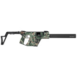 Vector CRB Gen III, Semi-automatic Rifle, 9MM, 16" Threaded Barrel, 1/2X28 Thread Pitch, Cerakote Finish, Ironwood Delta Camo, Adjustable Folding Stock, Low-Profile Flip-Up Sights, 10 Rounds, 1 Magazine KV90-3CRD01