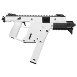 Vector G2 SDP-E, Semi-automatic, Pistol, 9MM, 6.5" Threaded Barrel, Alpine White, Flip Up Sights, MK5M Modular Rail, 40 Rounds, 1 Magazine, Quick Detach Sling Swivel KV90-PAP30