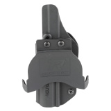 Outside Waistband Paddle Holster, Fits Keltec PR57, Kydex Construction, Black, Right Hand KTC-PR57-BK-RH-OWBPD