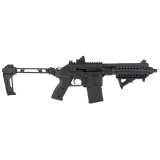 PLR-16, Semi-automatic Pistol, 223 Remington/556NATO, 9.2" Threaded Barrel, 1/2X28 Thread Pitch, Polymer, Black, Pistol Brace, Adjustable Sights, 10 Rounds, 1 Magazine PLR16BLKD