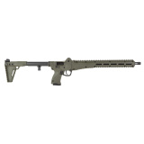 Sub 2000 Multi Mag, Semi-automatic Rifle, 16.1" Threaded Barrel, Matte Finish, Green, 1 Magazine, 15 Rounds SUB2K9MULTIGRN