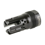 Lamprey, Plan B Hub Mount Flash Hider/Compensator, 556NATO, 1/2X28 Thread Pitch, QPQ Finish, Black, Short LAM-556FC-PBS