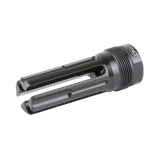 Lamprey, Plan B Hub Mount Flash Hider, 556NATO, Threaded 1/2X28, QPQ Finish, Black, Full Size LAM-556FH-PBL