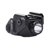 CTL Tactical Light, Universal Fit, Rechargeable Battery, 400 Lumens, Black 930-0025